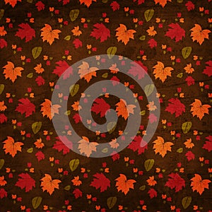 Autumn Leaves Texture Background