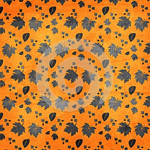 Autumn Leaves Texture Background