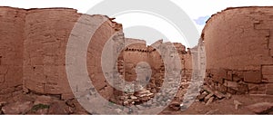 High Resolution 360 Panoramic HDR Images from Petra desert ruins and castles