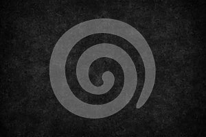 Solid Black Fine Grained Paper Texture Background with Subtle Matte Surface