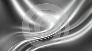 Smooth Metallic Silver Texture with Abstract Finish