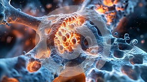 High-Resolution Artistic Medical Visualization of Cellular Structures