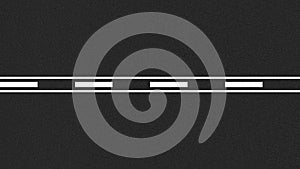 High resolution black road top view tile able texture image for games and 3d illustration.