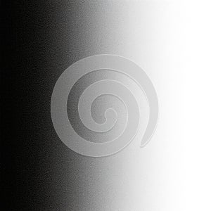 Smooth black to white gradient with subtle noise and texture.