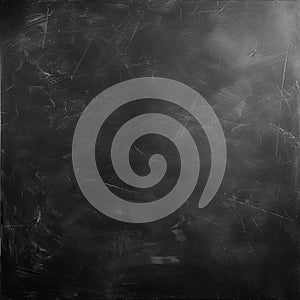 Blank Black Chalkboard Texture Background