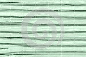 High Resolution Bleached Pale Green Bamboo Rustic Place Mat Slatted Interlaced Coarse Grain Texture Detail