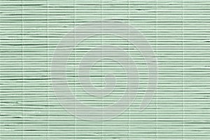 High Resolution Bleached Pale Green Bamboo Rustic Place Mat Slatted Interlaced Coarse Grain Texture Detail