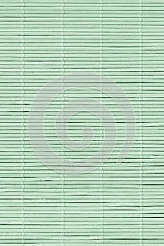 High Resolution Bleached Pale Green Bamboo Rustic Place Mat Slatted Interlaced Coarse Grain Texture Detail