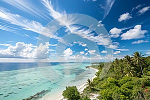 High-Resolution Bright Sky Panorama