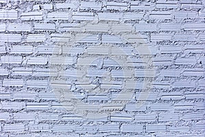 High resolution clean blue modern pattern of brick wall