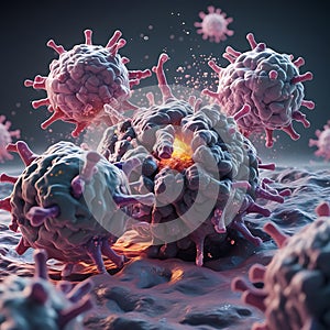 Viral Attack and Immune Response