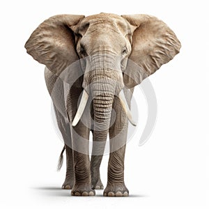 High-resolution Elephant Photo With Super Detail And Soft Lighting