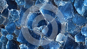 High-Resolution Image of Blue Crystalline Structure in YSZ Material