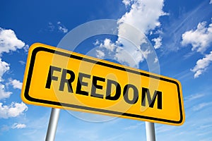 Freedom sign