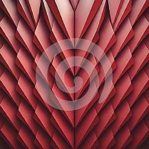 Light redGeometric Pattern
