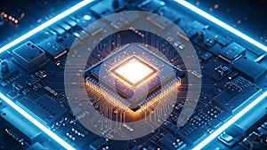 Advanced Microprocessor on Circuit Board