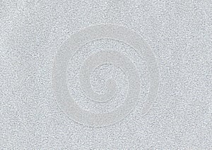 High resolution large image close up of a fine grain fiber white, gray, silver uncoated smoooth paper texture background