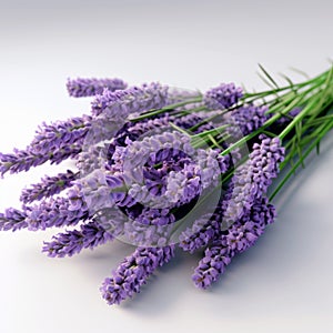 High Resolution Lavender Commercial Photography With Realistic Detail photo
