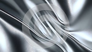 High-Resolution Metallic Silver Background with Abstract Patterns