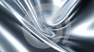 High-Resolution Metallic Silver Background with Abstract Patterns