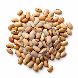 High Resolution Neogeo Style Soup Beans Photo On White Background