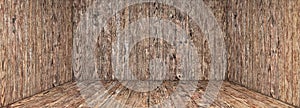 High resolution old cracked knotted Pinewood planking grunge backdrop scenery