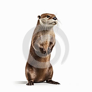 High-resolution Otter Photo With Super Detail And Photorealistic Quality