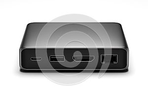 Sleek USB-C Hub â Modern Multiport Adapter for Laptops, Tablets, and Productivity Devices