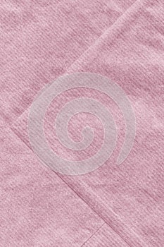 High Resolution Pink Striped Recycled Kraft Paper Envelope Grunge Crumpled Surface Texture Detail