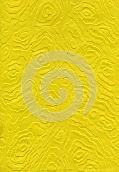 Rice Paper Texture - Mandalas Yellow XXXXL photo