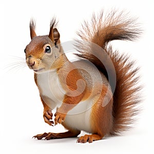 High-resolution Squirrel Photo: Ultra-realistic Detail With Pro Lighting And Shaders