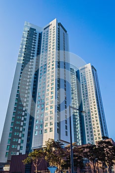 High rise apartment building in Seoul