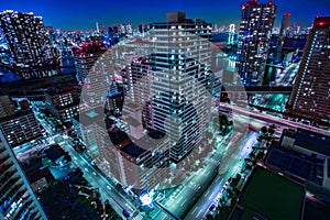 High-rise apartment group of Shinagawa-ku,Tokyo