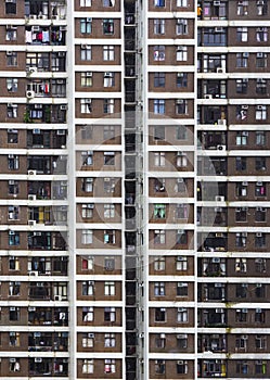 High rise apartments in Hong Kong