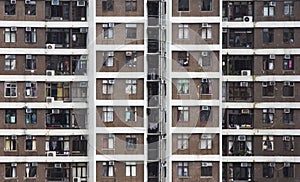 High rise apartments in Hong Kong