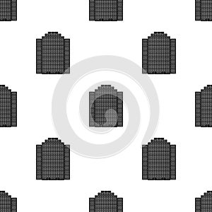 High-rise building, skyscraper,Realtor single icon in black style vector symbol stock illustration web.