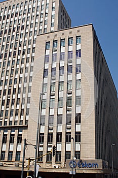 High rise buildings in downtown, Johannesburg, South Africa