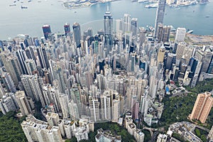 High-rise buildings in Hong Kong