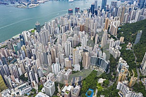 High-rise buildings in Hong Kong