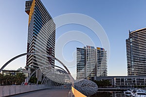 High rise buildings and Webb bridge