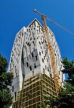 High Rise Construction, Tirana, Albania