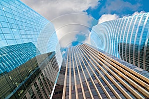 High-rise modern building. Paris