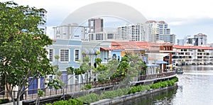 High rises and Stores in Naples Florida photo
