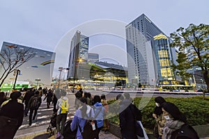 High rise office building in Osaka Business District.