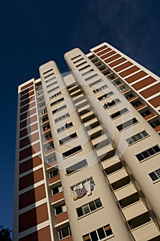 High rise public housing apartments in Singapore