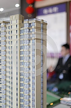 High-rise residential model