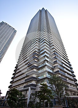 High rise tower apartment photo