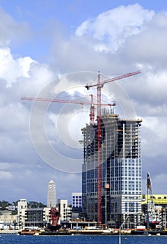 High-Rise Under Construction