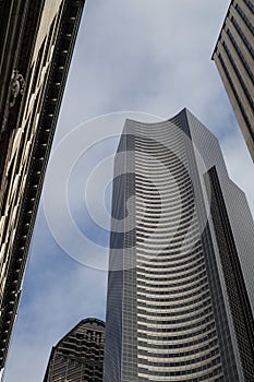 High Rises, Office Buildings in Downtown Seattle, Washington, USA