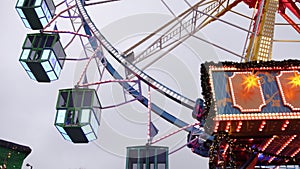 high roller, ferris wheel, amusement park